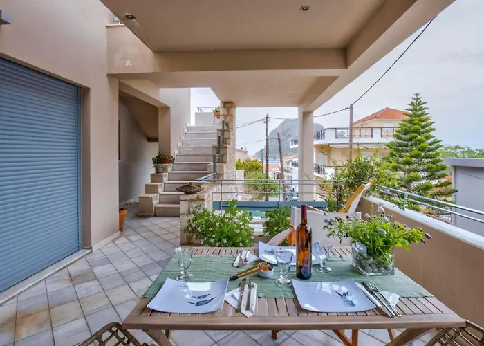 Monemvasia Modern Flat With Partial View